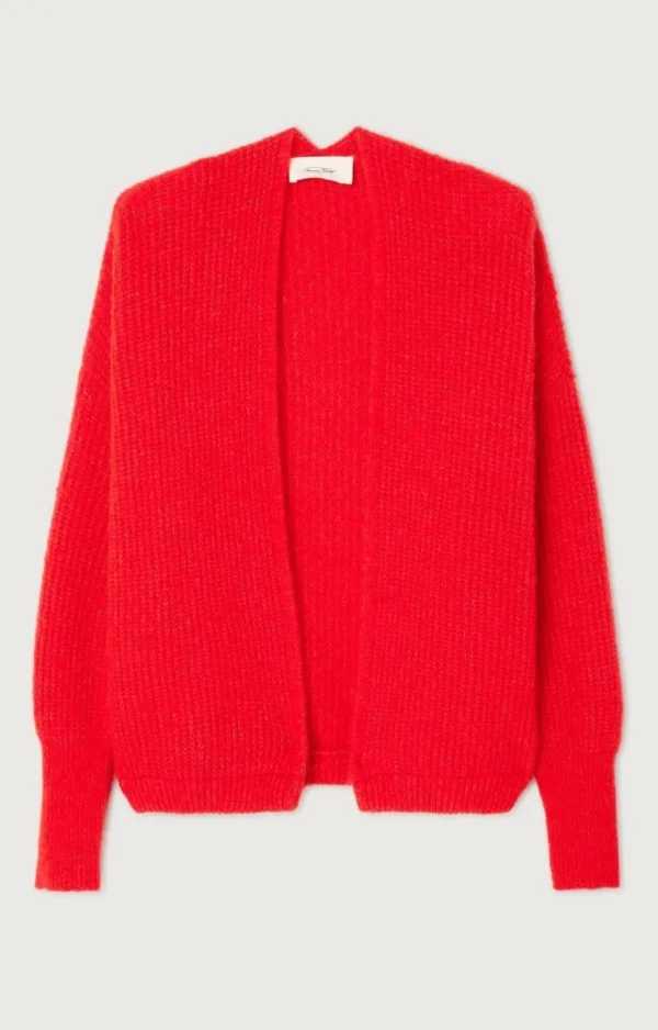 American Vintage East Cardigan chilli pepper