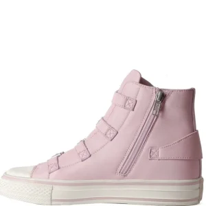 Ash Virgin Leather Trainer crystal rose