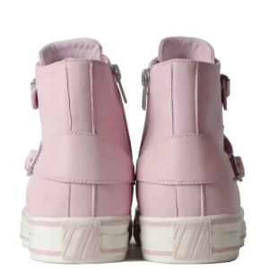 Ash Virgin Leather Trainer crystal rose