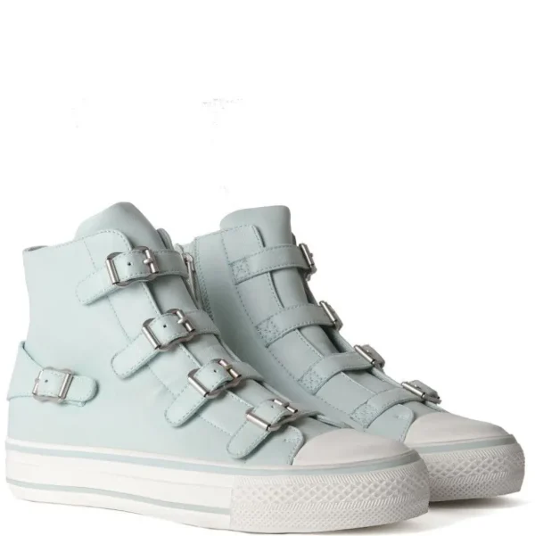 Ash Virgin LeatherTrainers misty blue