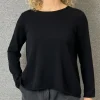 Caroline Cashmere VB Jumper black