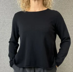 Caroline Cashmere VB Jumper black