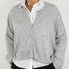 Caroline Crew Cardigan grey