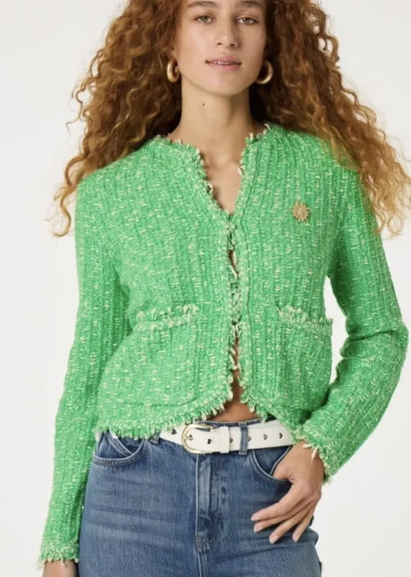 Fabienne Chapot Cardigan green apple