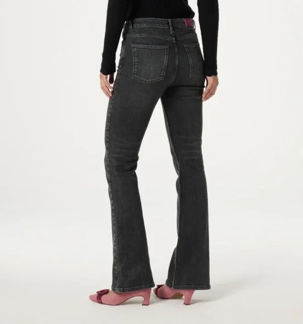 Fabienne Chapot Eva Flare Jeans washed grey