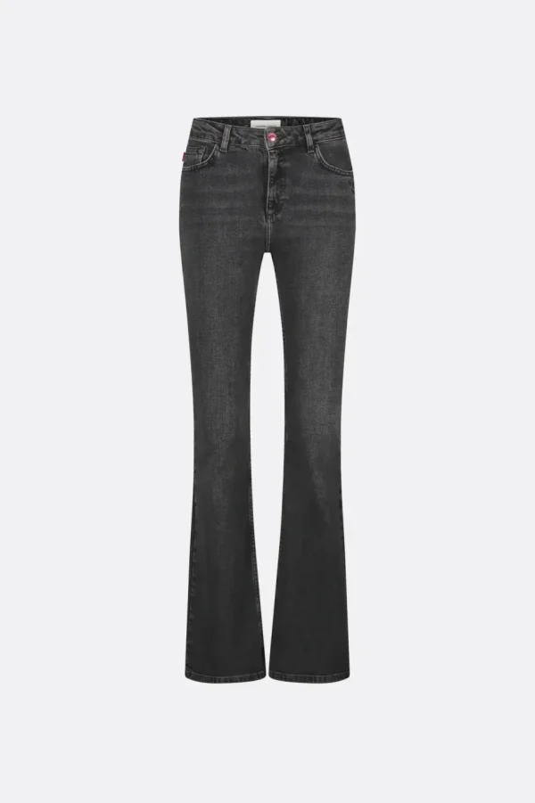 Fabienne Chapot Eva Flare Jeans washed grey