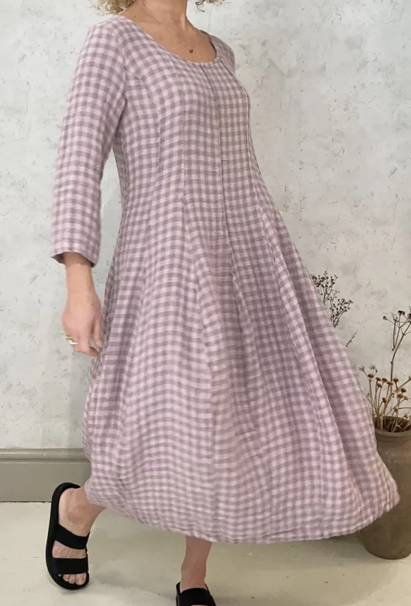 Grizas Dress pink check