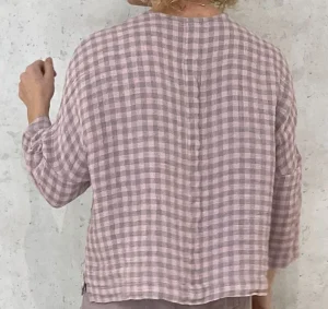 Grizas Jacket pink check