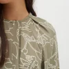 InWear Blouse Baiti pine tree silhouette lines