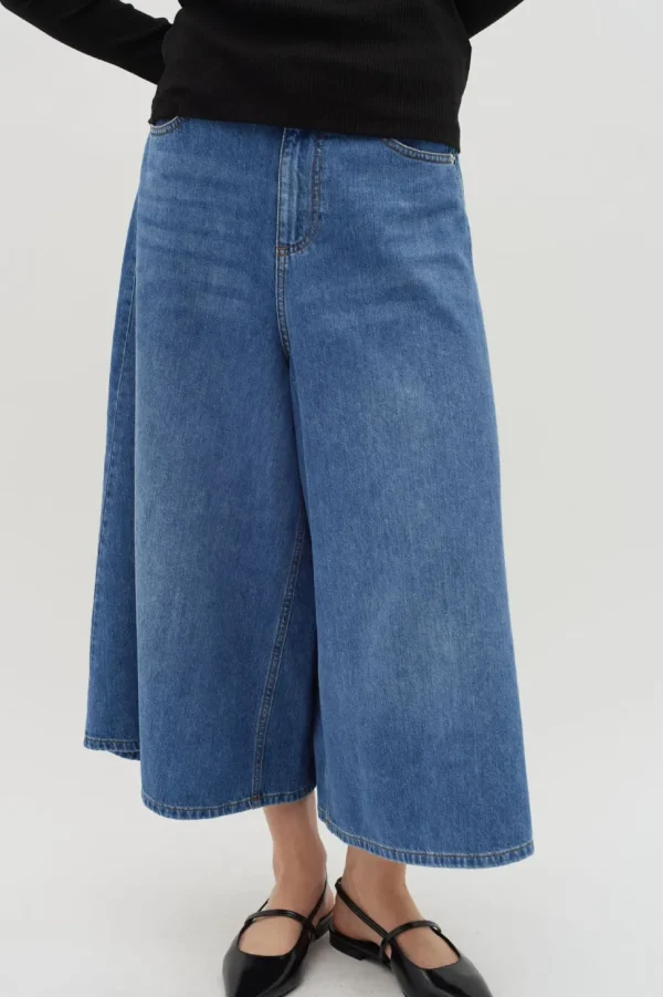 InWear Culotte Jeans Liva medium blue