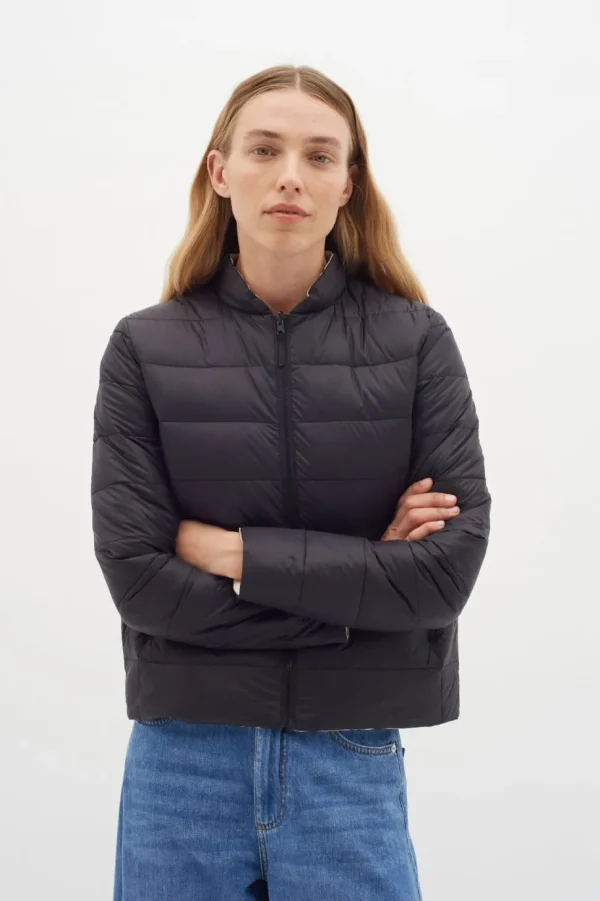 InWear Reversible Jacket Lila black/french nougat