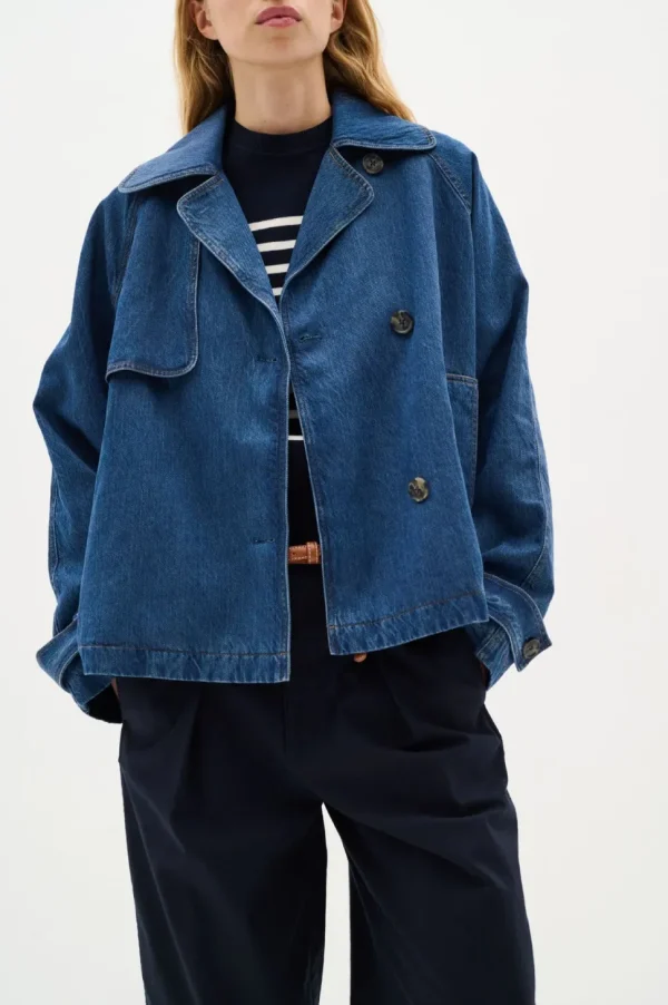 InWear Short Coat Mable Minona dark denim