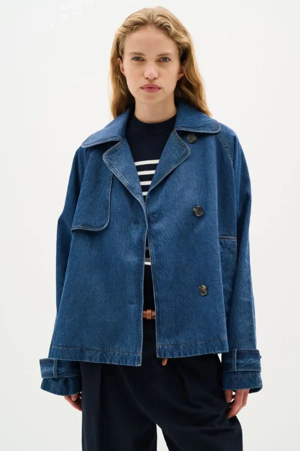 InWear Short Coat Mable Minona dark denim