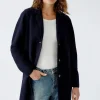 Oui Coat Mayson navy blue