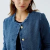 Oui Jacket blue denim