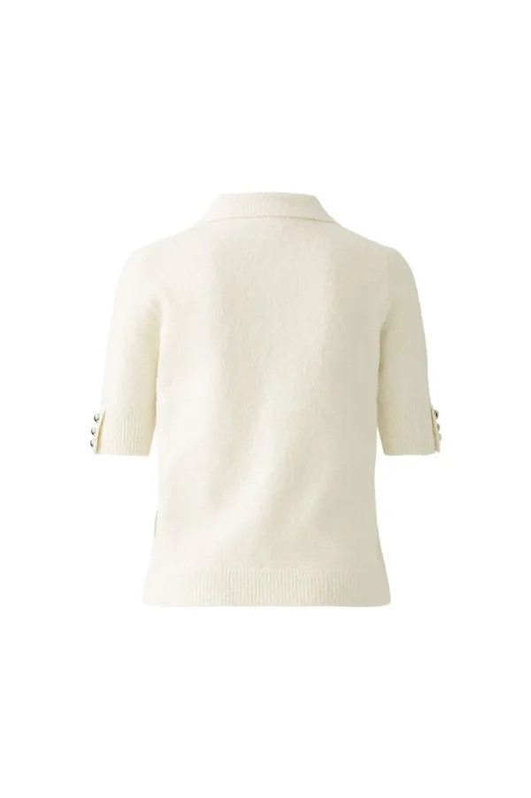 Oui Polo Jumper gardenia