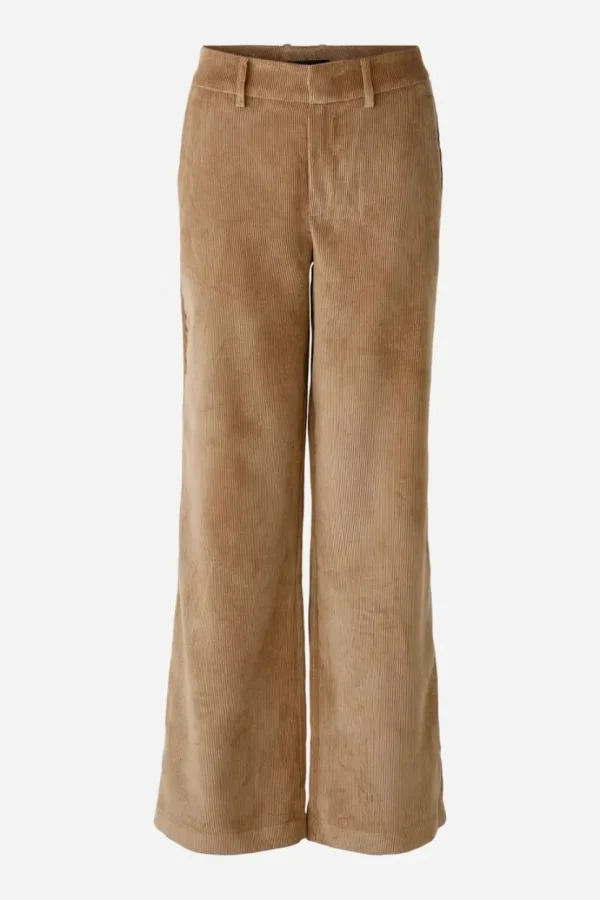 Oui Trouser Cord camel