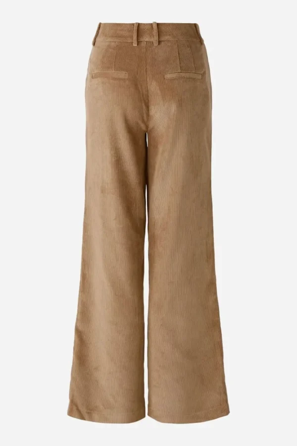 Oui Trouser Cord camel