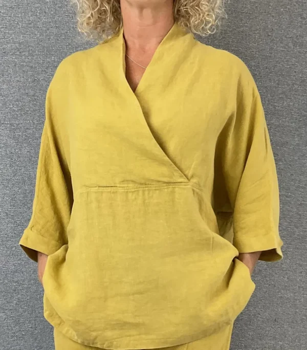 OWN Kimono Top mustard