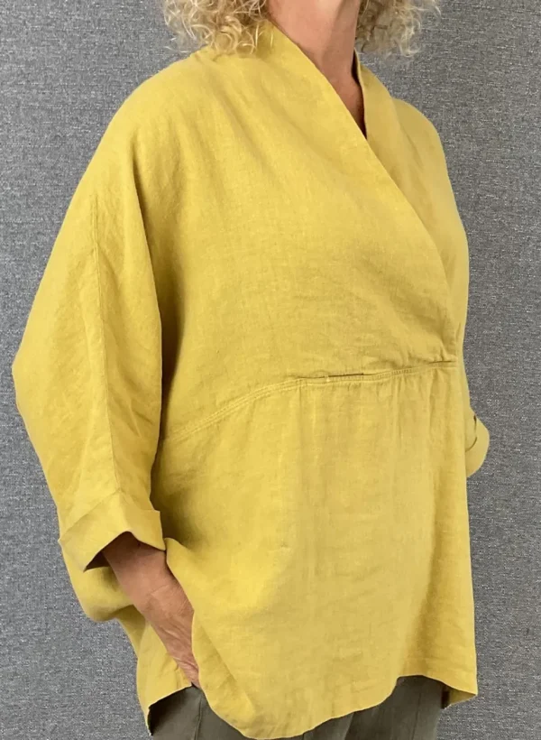 OWN Kimono Top mustard