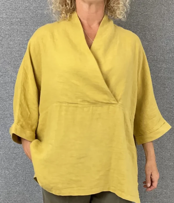 OWN Kimono Top mustard