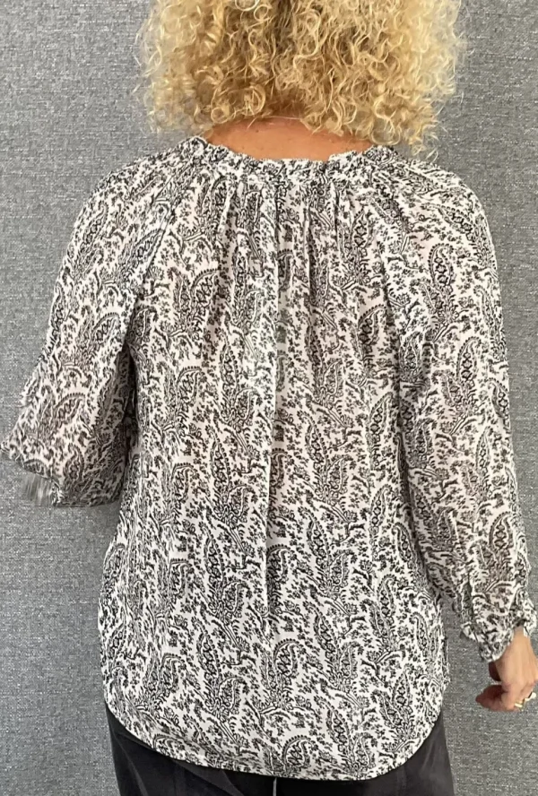 Part Two Blouse Elsia french oak paisley print