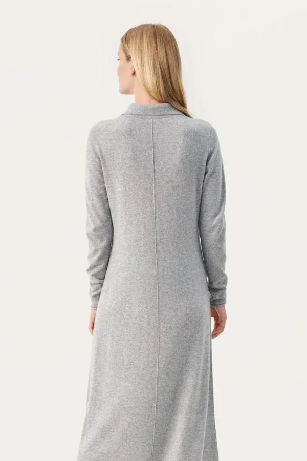 Part Two Dress Cheyenne light grey melange