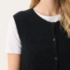 Part Two Knitted Waistcoat Primira navy