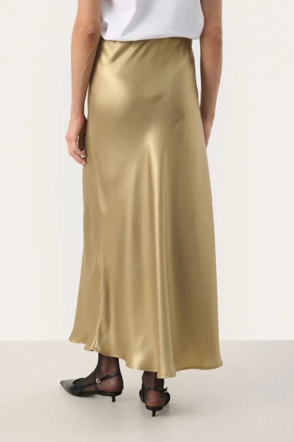 Part two Skirt Laurinas gold metallic