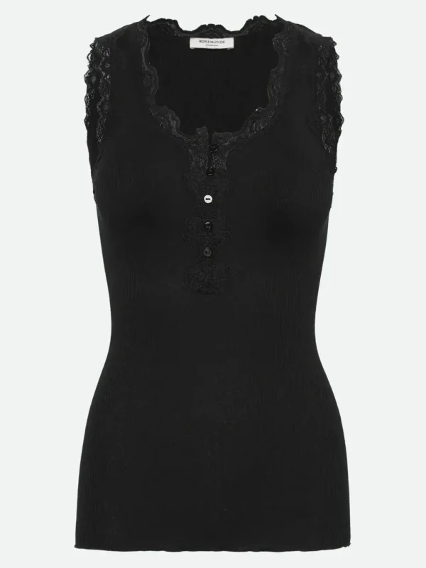 Rosemunde Button Vest black