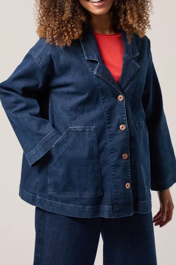 Sahara Stretch Denim Jacket denim