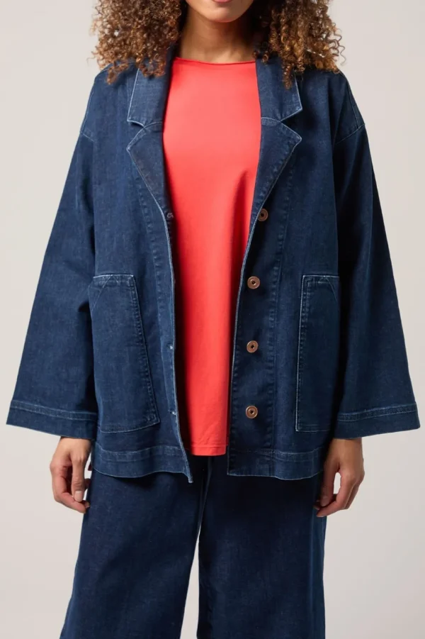 Sahara Stretch Denim Jacket denim